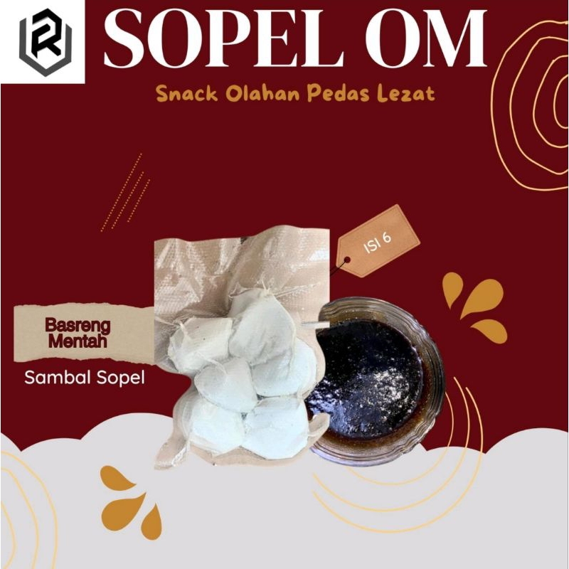 

BASRENG OM MENTAH SAMBAL SOPEL 6 PCS