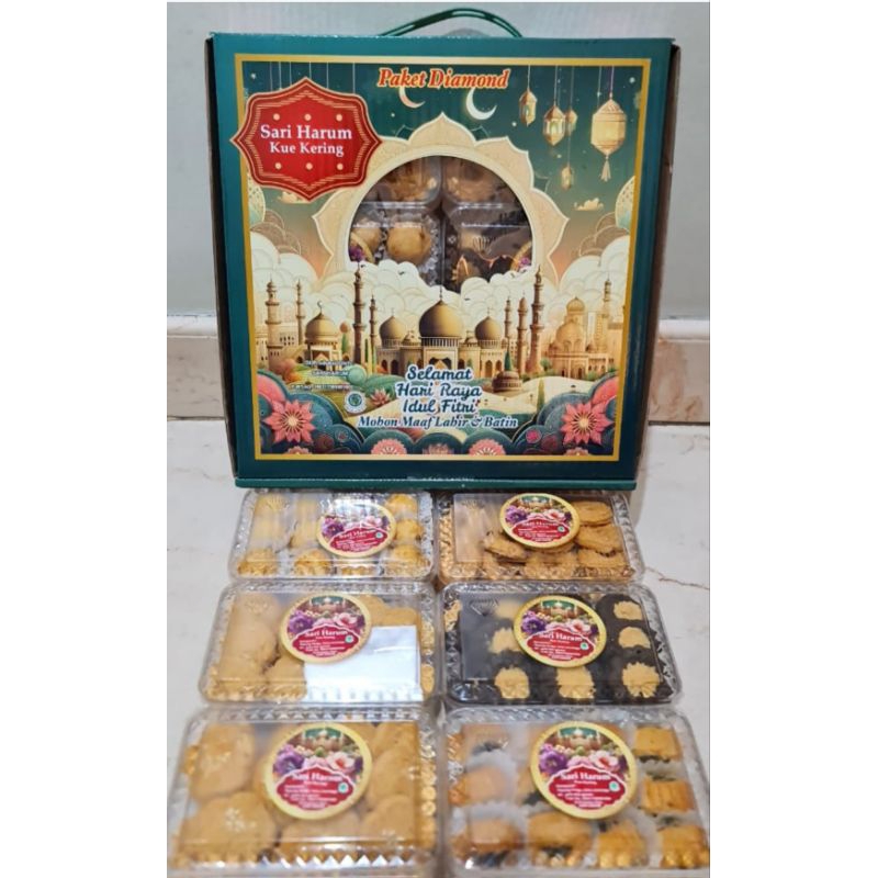 

Sari Harum Diamond - Paket Kue Lebaran - Paket Hampers Lebaran