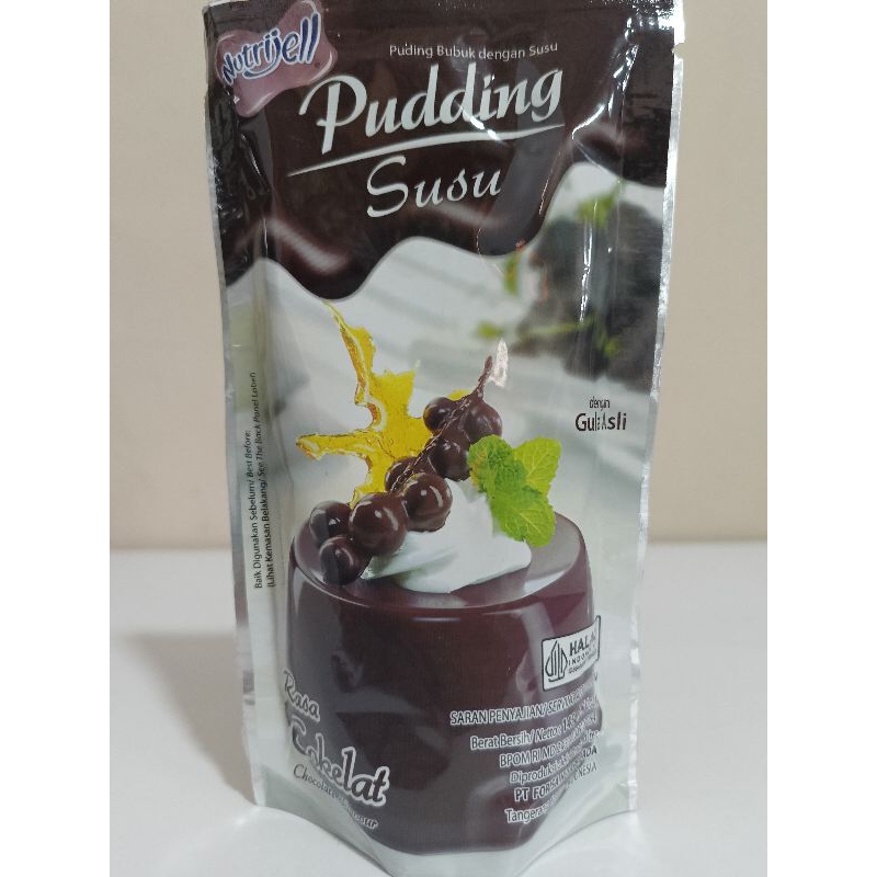 

NUTRIJELL Pudding Susu Rasa Cokelat 145g