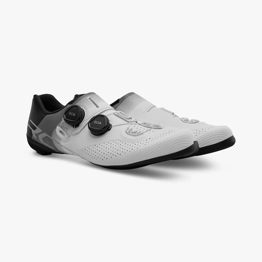 Sepatu Sepeda Shimano Road Bike Shoes SH-RC702 Wide - White