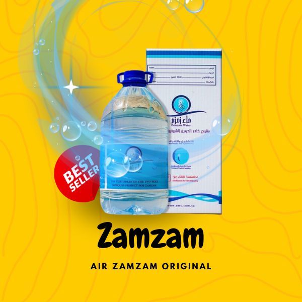 

AIR DOA MUSTAJAB - ZAMZAM untuk dibawa ke rumah