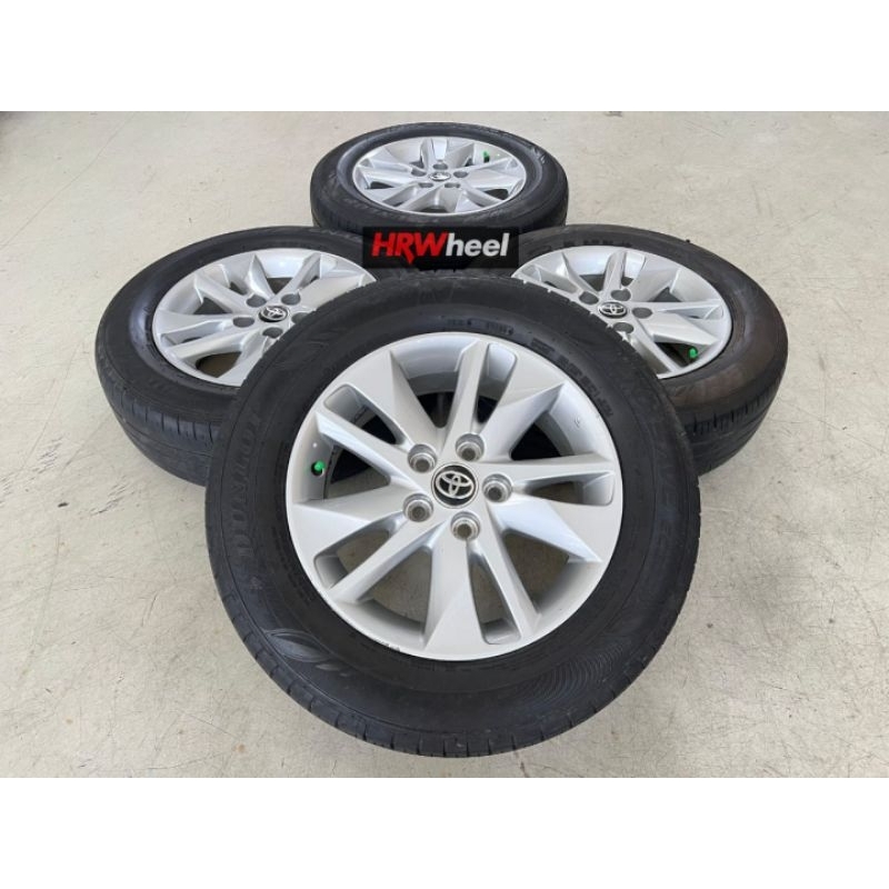 Velg Bekas Ori Toyota Reborn R16 Ban Dunlop 205 65 R16 Siap Pakai