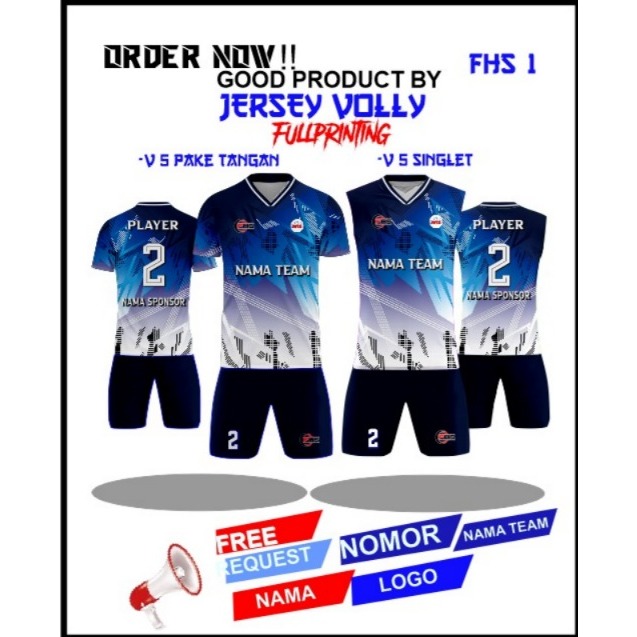 Set Baju Volleyball // Set Kaos Volleyball // Setelan Jersey Volleyball // Baju Voli Volly Volleybal