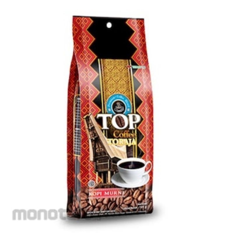 

Top Coffee Toraja murni 158 gr bonus cangkir