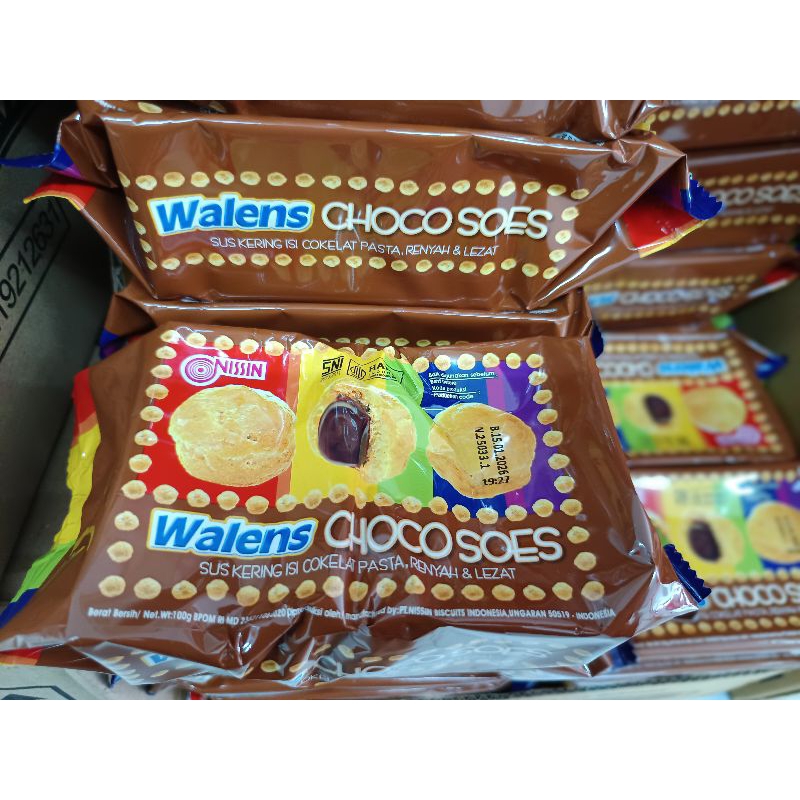 

NISSIN WALENS CHOCO SOES 100 GR