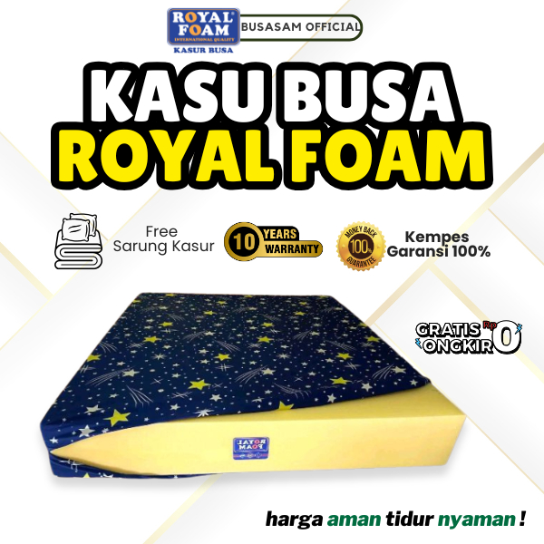 KASUR BUSA 180X200 KASUR SPON ROYAL FOAM KING DELUXE COD
