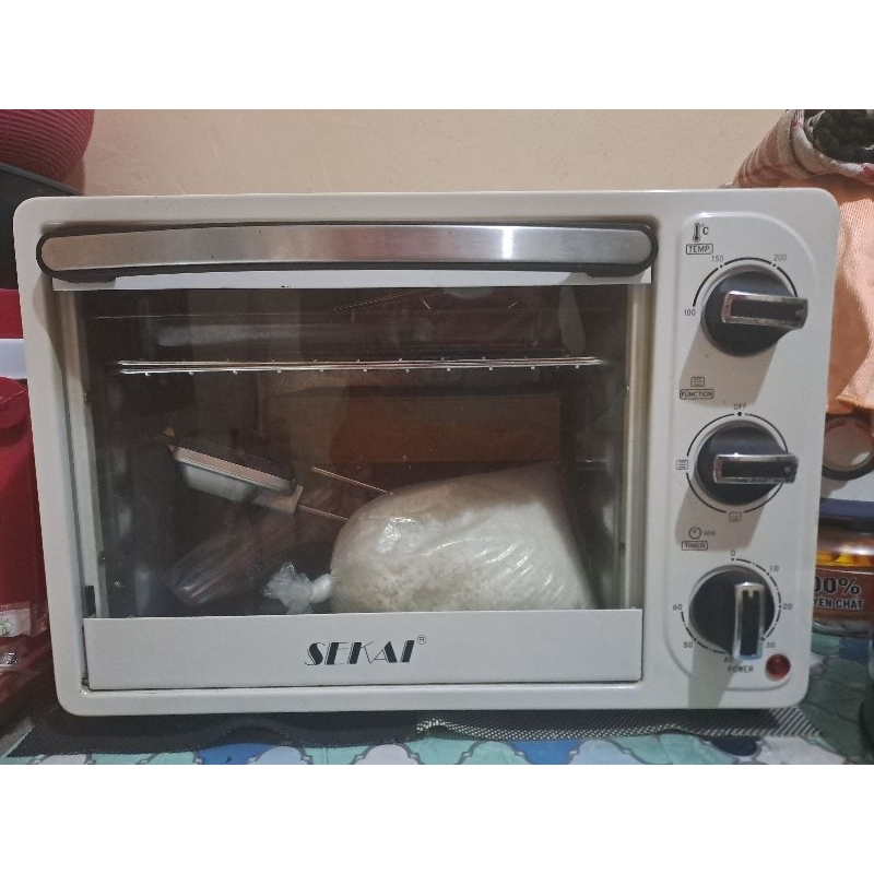 Oven Listrik Sekai Low Watt Bekas Murah Mulus