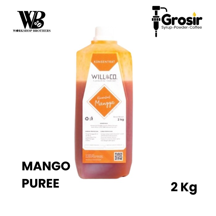 

Will&Co Puree Mango Fruit Mix Smooties 2 Kg