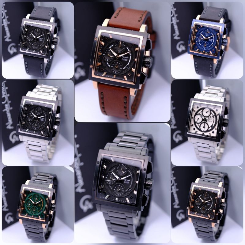 ALEXANDRE CHRISTIE 6182 / 6182GC PRIA ORIGINAL GARANSI 1TAHUN