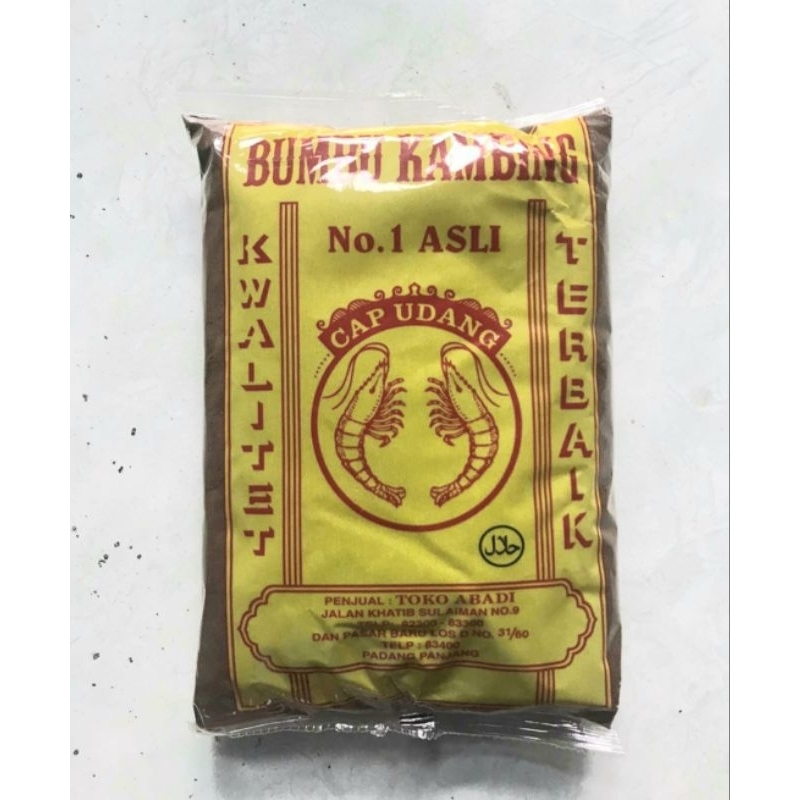 

Bumbu Kambing CAP UDANG kemasan 1kg