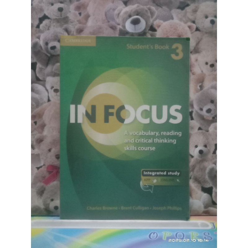 BUKU CAMBRIDGE IN FOCUS STUDENTS BOOK 3 Original