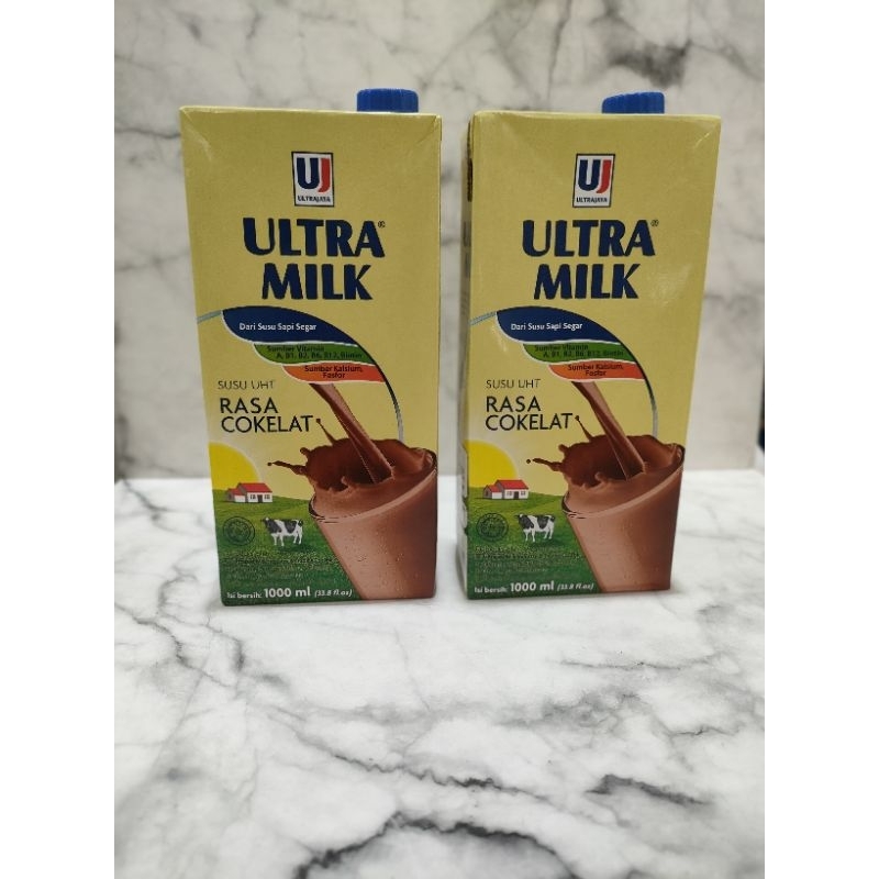 

Ultra milk 1liter coklat