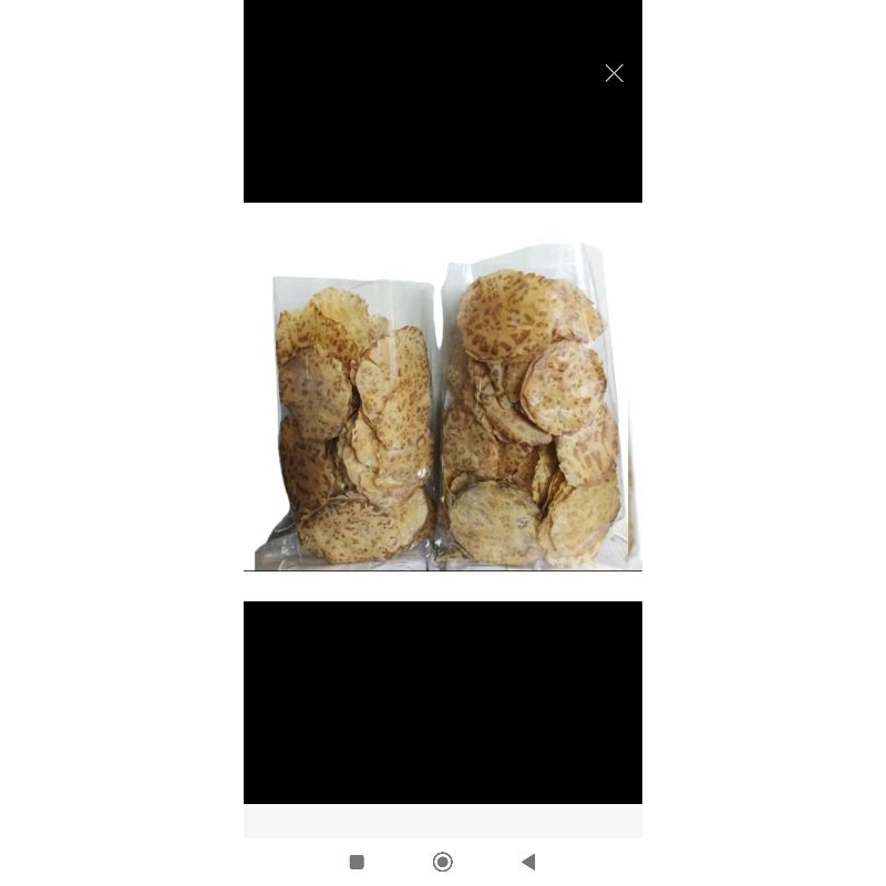 

Kerupuk jengkol original tanpa campuran 500 gram /Emping jengkol