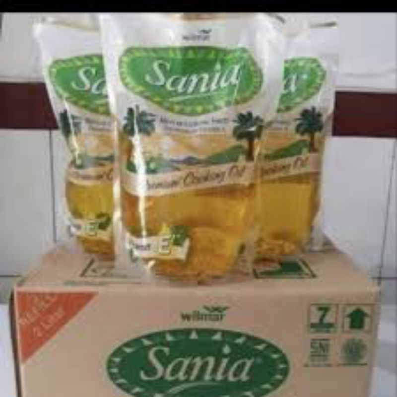 

Sania Minyak Goreng 2 Liter 1 Karton Isi 6 Pcs