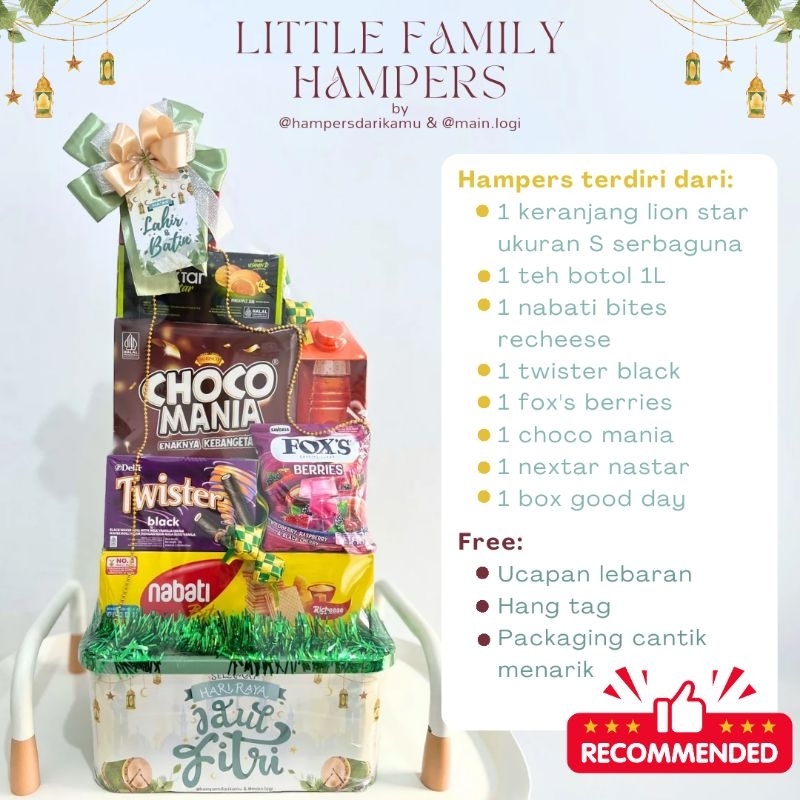 

Hampers Lebaran Idul Fitri Parcel Snack