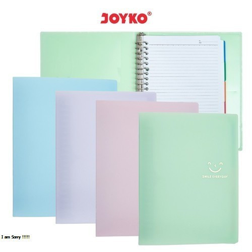 

Binder Note Aneka Motif dan Warna Ukuran A5 / B5
