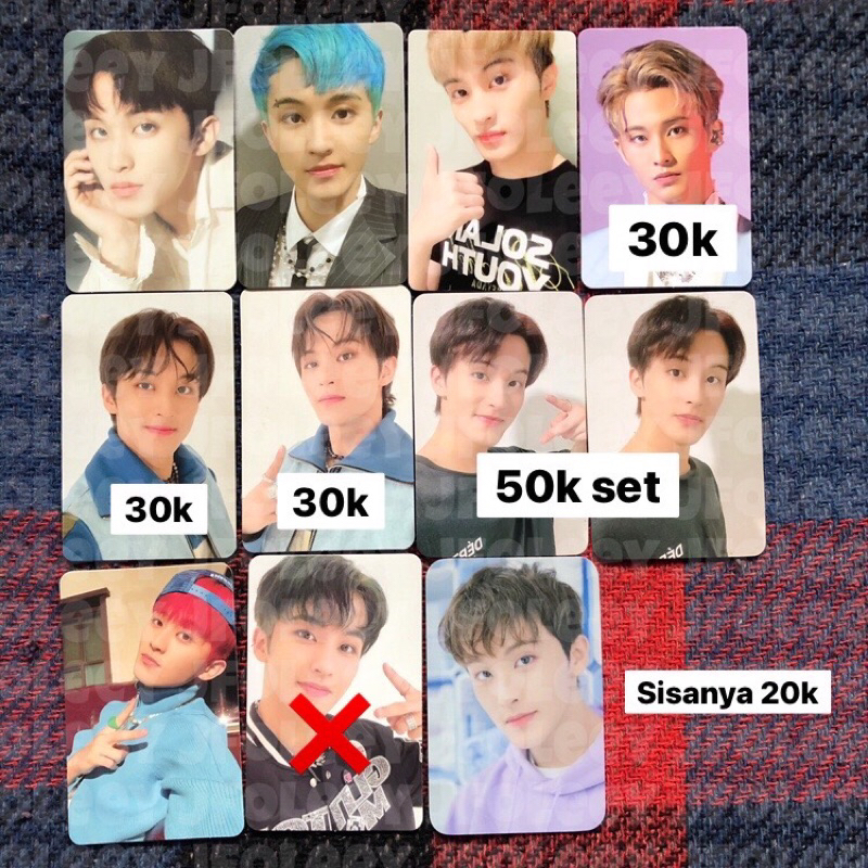 SALE NCT PHOTOCARD MARK HAECHAN JOHNNY JAEHYUN TAEYONG YUTA JUNGWOO NCT DREAM NCT 127 DICON