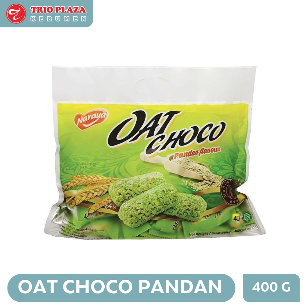 

NARAYA OAT CHOCO PANDAN 400G