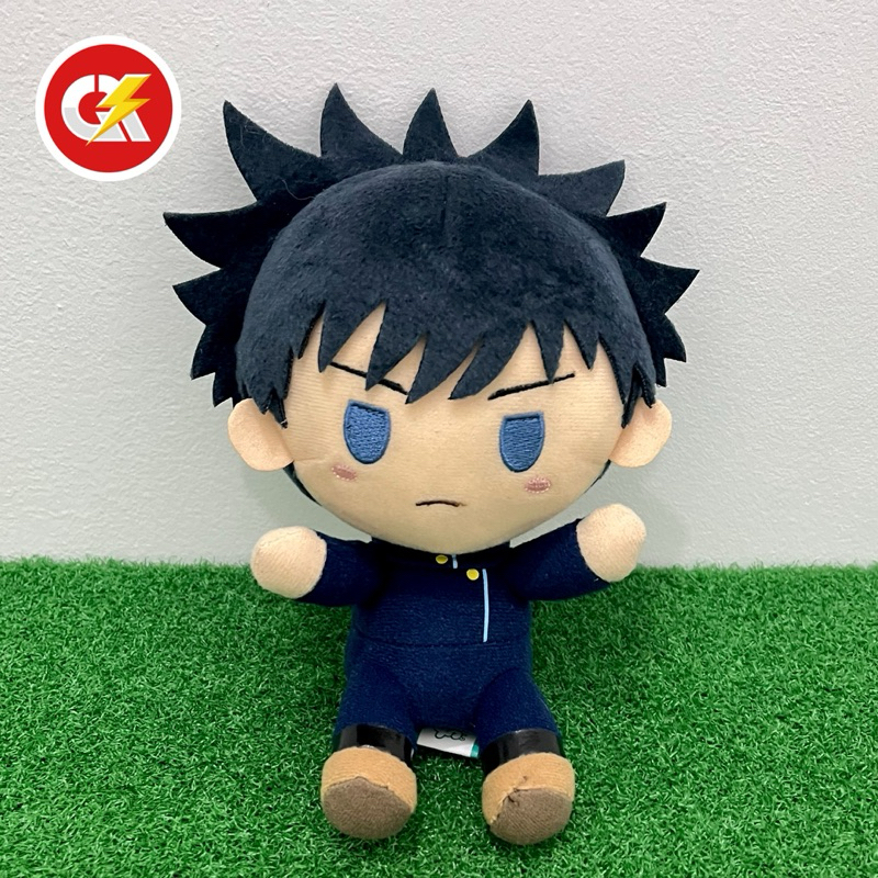 Boneka Plush Anime Jujutsu Kaisen Fushiguro Megumi Chokonokko Original Bandai Spirits