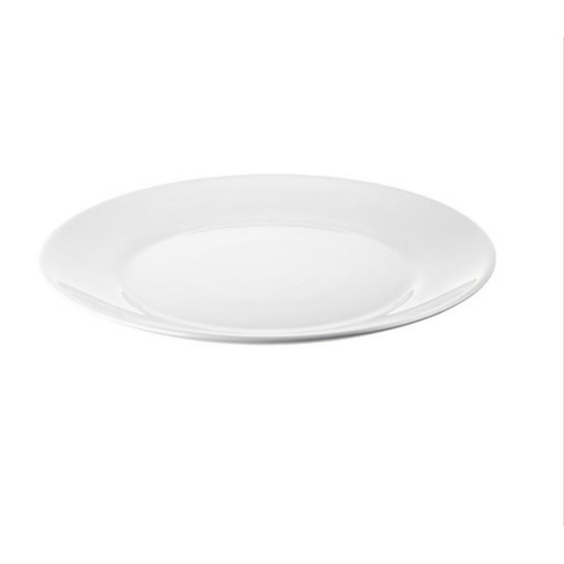 Piring IKEA OFTAST piring makan / piring putih 25cm
