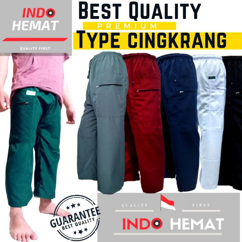 celana komprang,celana pangsi,celana sirwal/sirwal pria dewasa