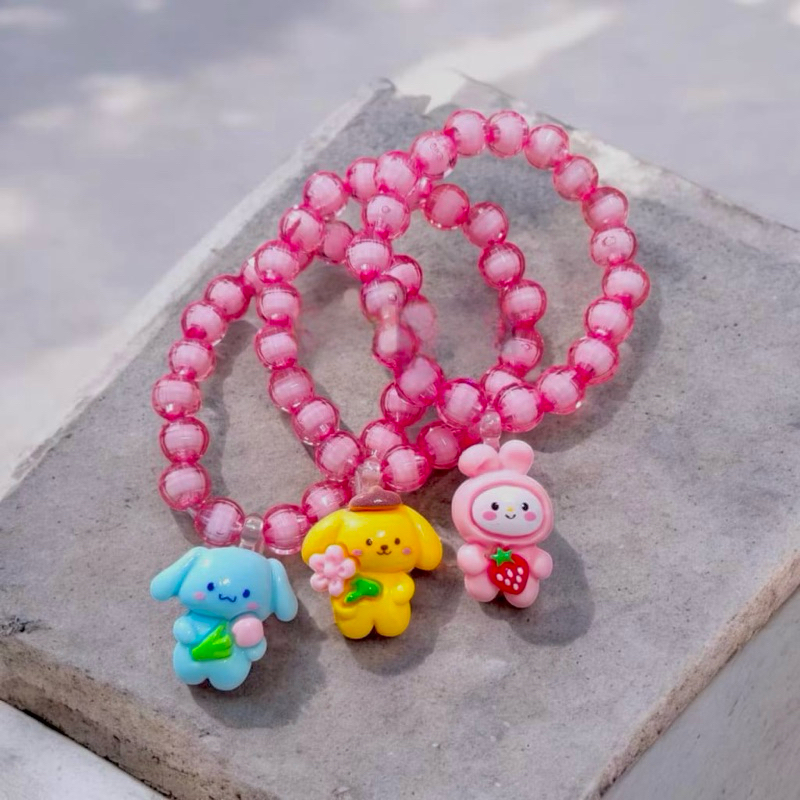 1 Buah Gelang Karakter Mote Anak Random Gelang Manik Anak