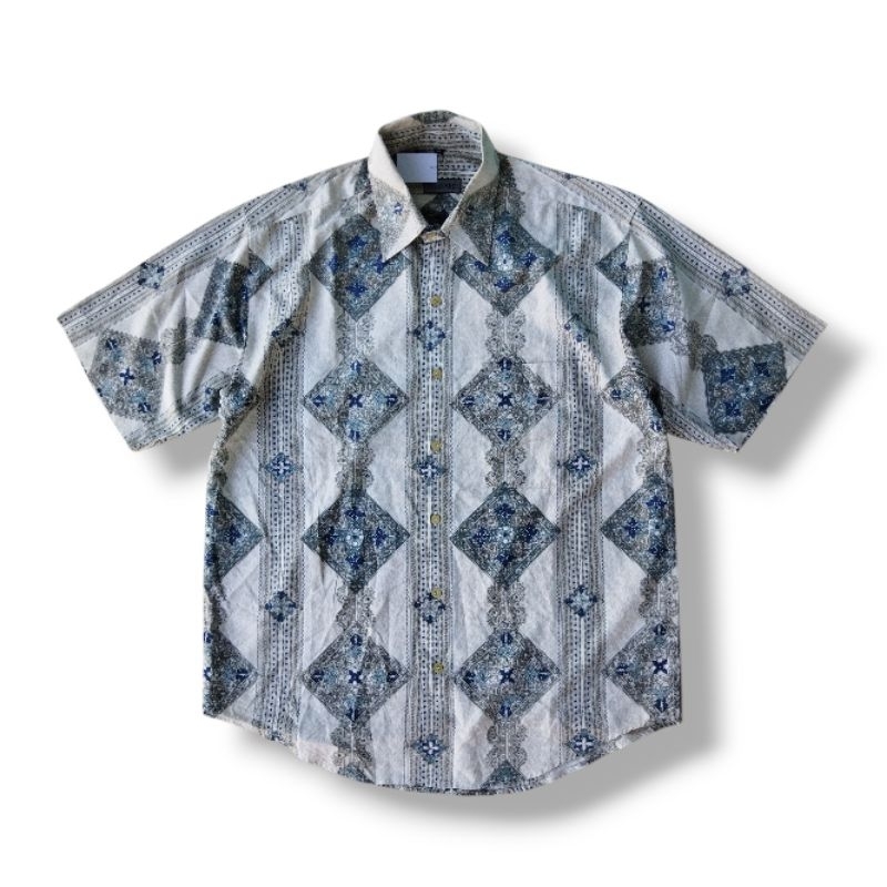 vintage Pattern Shirt / kemeja second / kemeja vintage