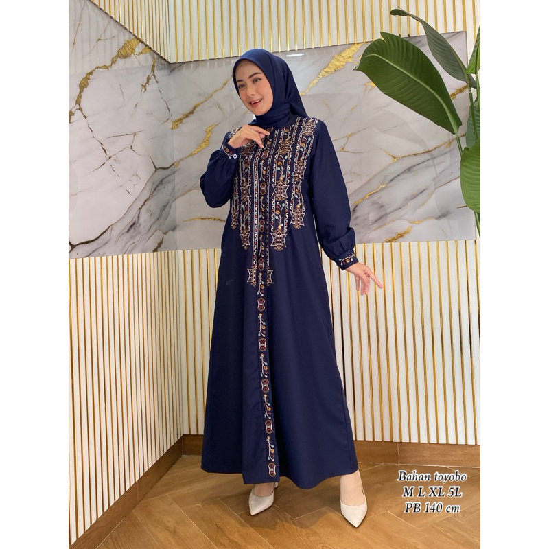 RIDD FASHION - RAVEILA DRESS/GAMIS BORDIR/TOYOBO