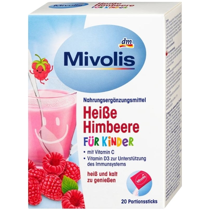 

Mivolis Heisse Himbeere für Kinder | Minuman Anak-anak Rasa Raspberry