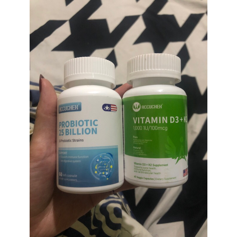 Probiotic 25 billion cfu & Vitamin D3 10001U+ K2