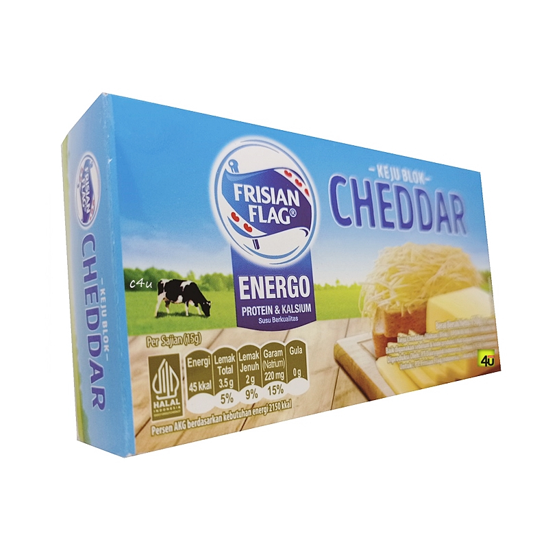

Frisian Flag ENERGO - Keju Blok - 150 gr