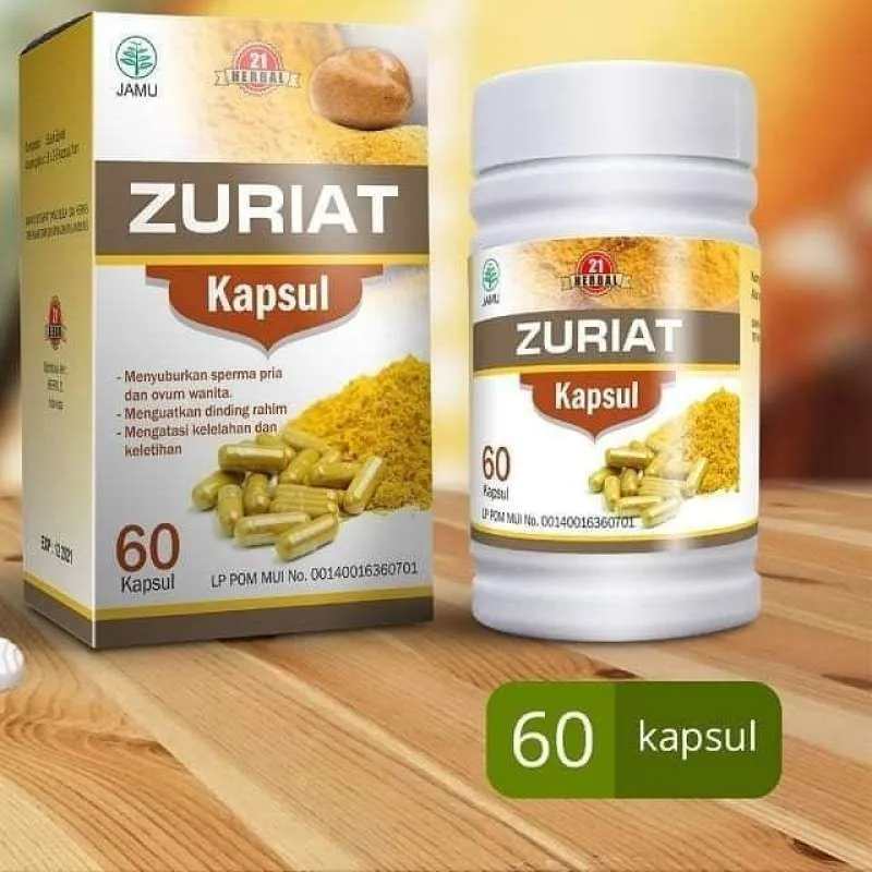 

Kapsul Zuriat - 60 kaspul / Serbuk Zuriyat / Promil