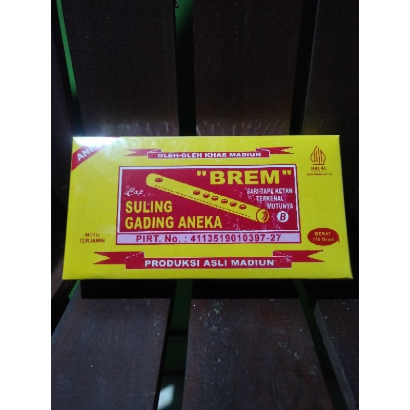 

KUE BREM CAP SULING 150g
