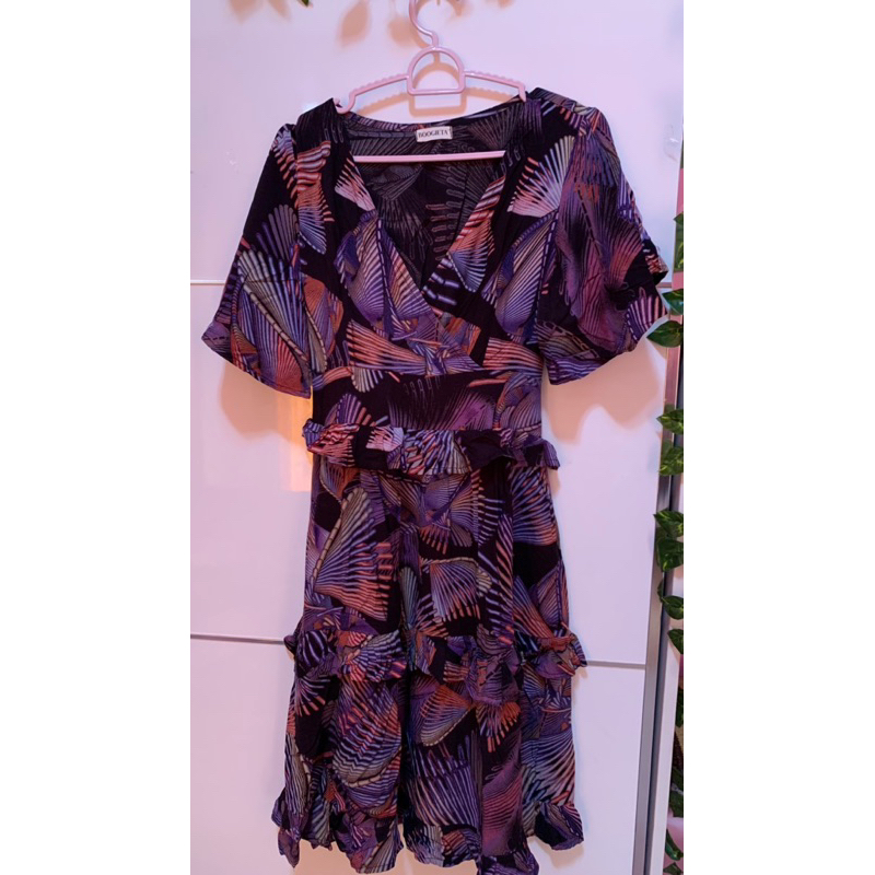 Preloved - Mini Dress Wanita Boogieta