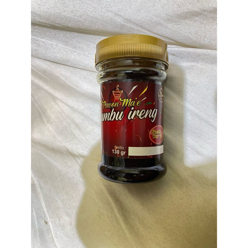 

BUMBU IRENG ISI 130gr cocok untuk teman makan