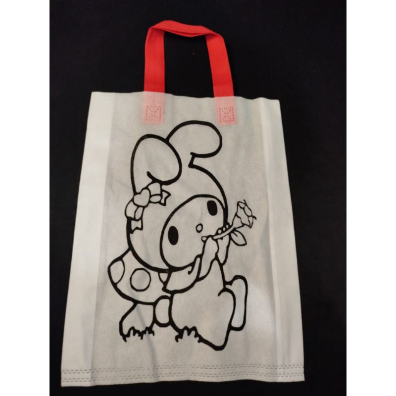 

Mewarnai Tas Lukis Goodie bag Termurah Tali berwarna warni