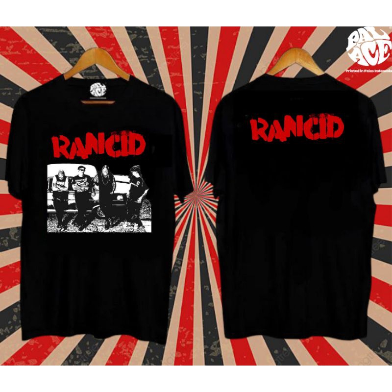 T Shirt RANCID / Kaos RANCID / Kaos T Shirt Custom