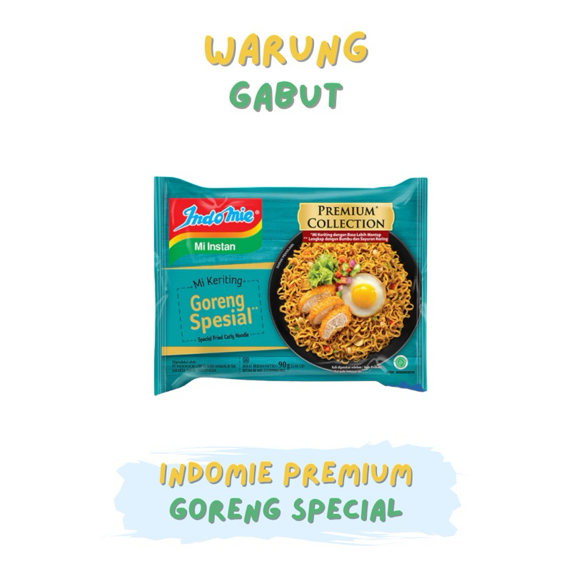 Indomie Goreng Spesial Mie Keriting