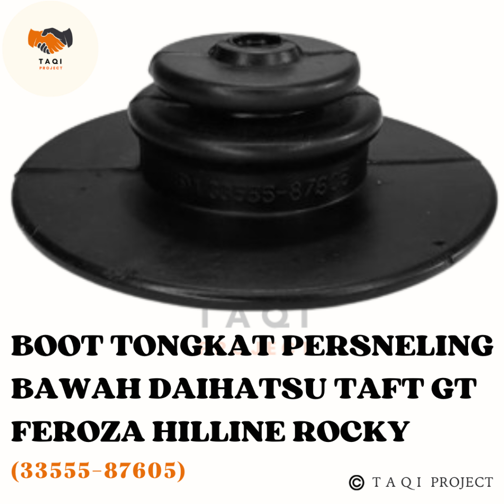 Karet Boot Tutup Tongkat Tuas Gigi Persneling Bawah Mobil Daihatsu Taft GT Feroza Hiline Rocky (3355