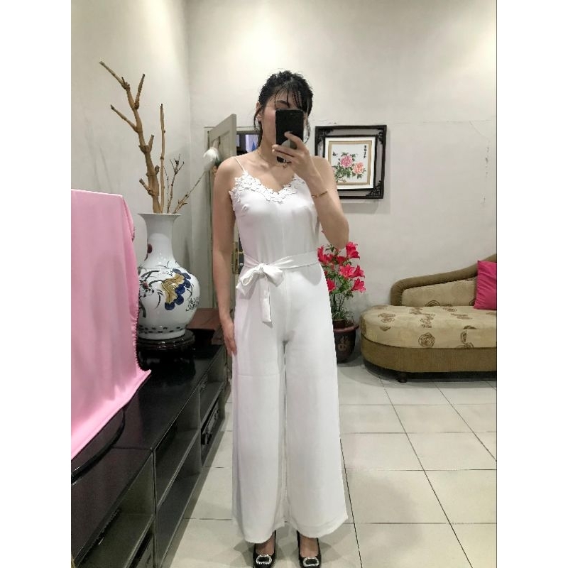 Jumpsuit Modelano White Size M