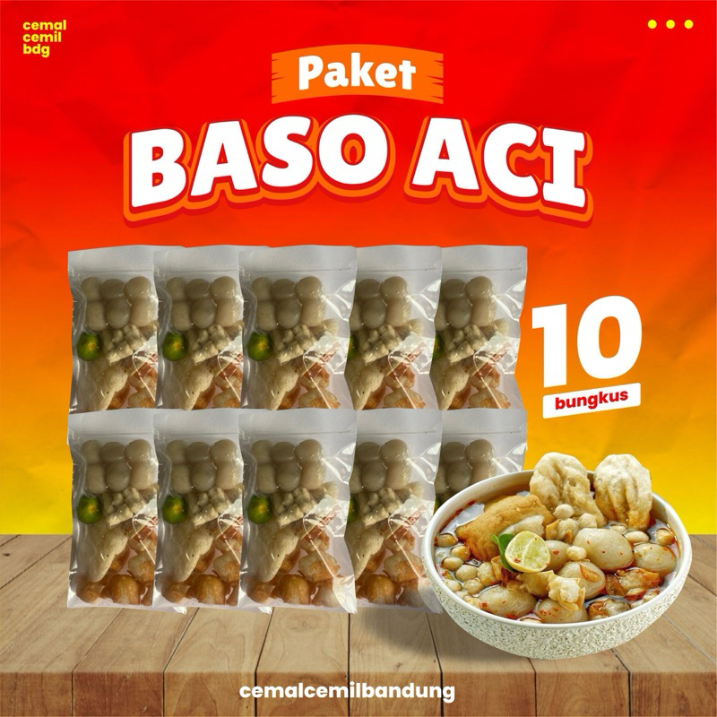 

baso aci paket murah marahmai
