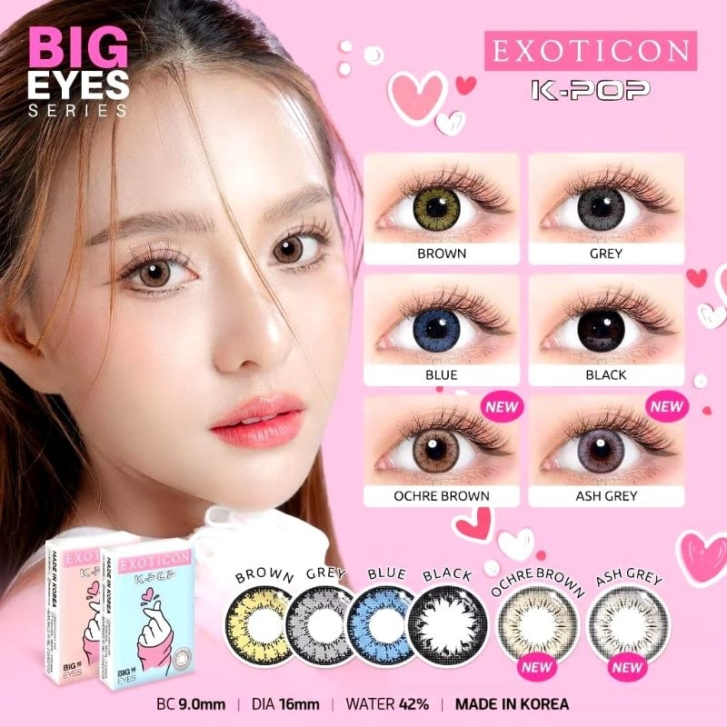 [ COD ] softlens kpop minus ash grey softlens k-pop minus softlens kpop gray 16mm softlen grey k-pop