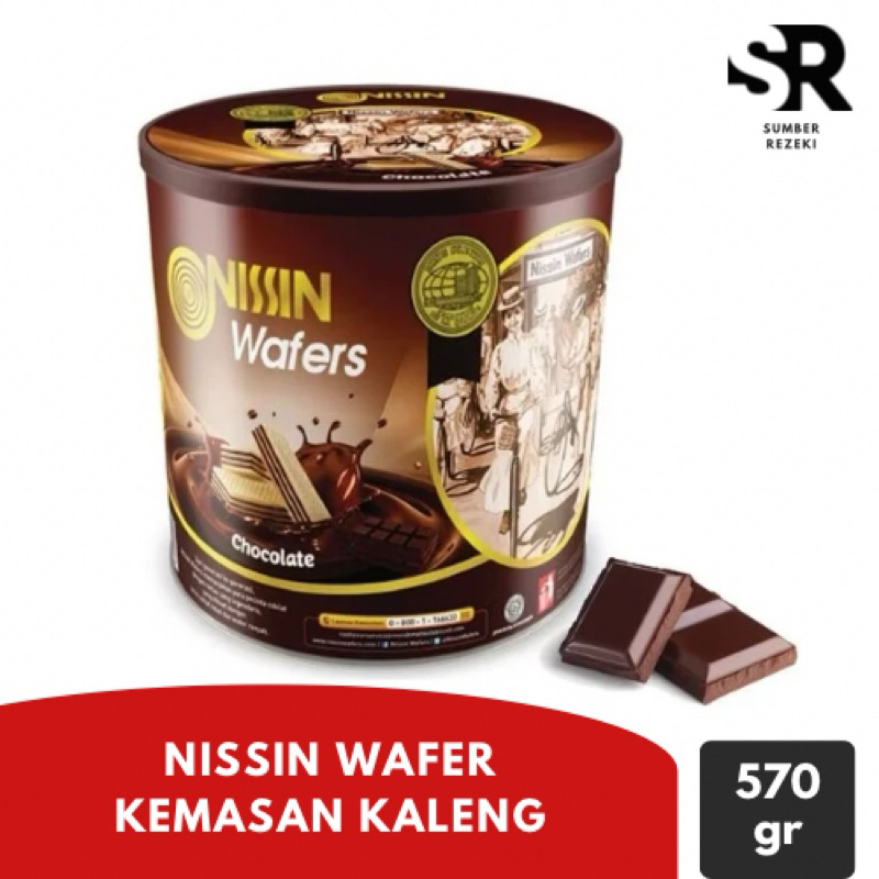 

Nissin Wafer Coklat kemasan kaleng 570gr