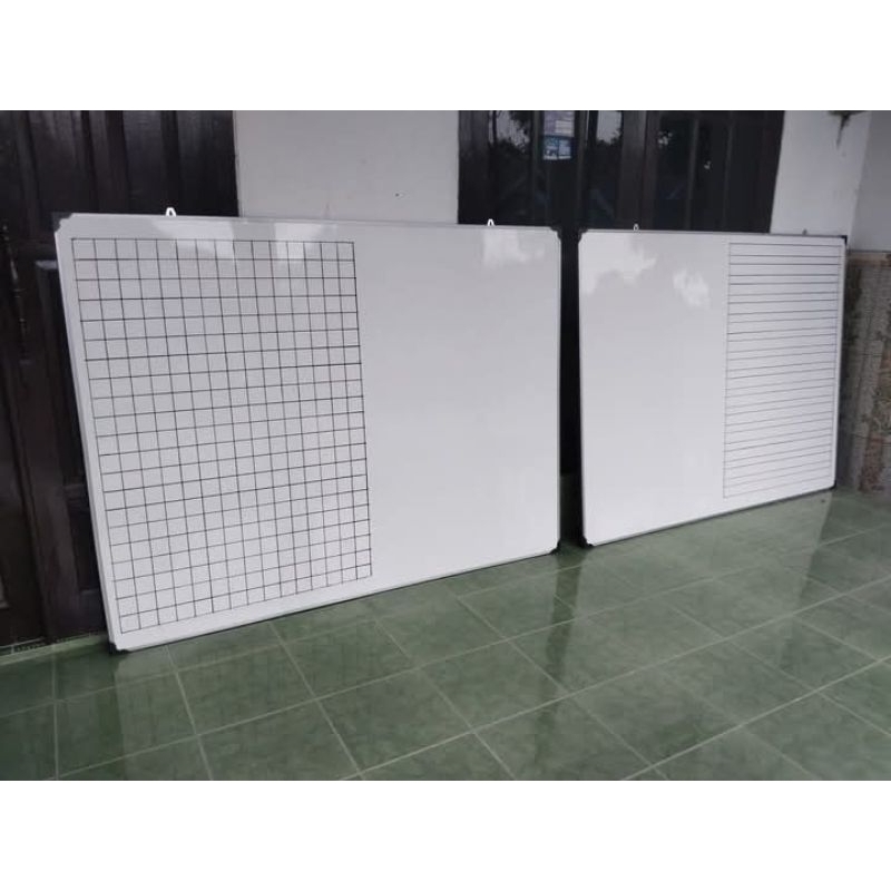

papan tulis motif geometri dan polos