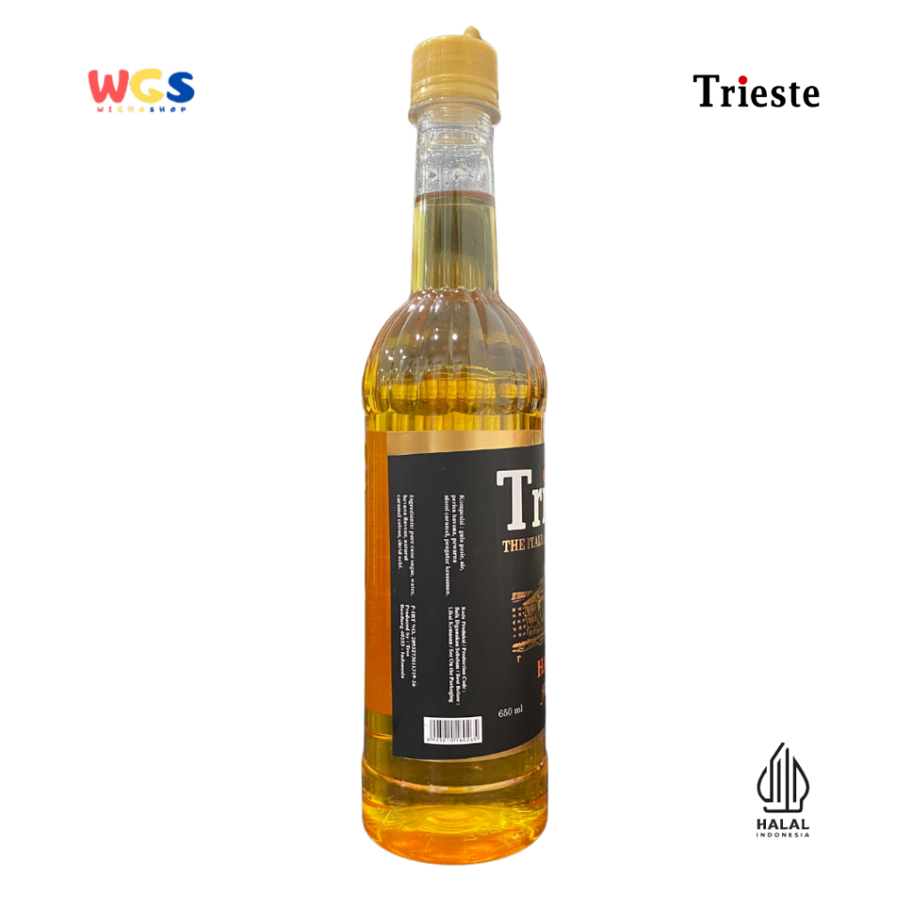 

Ay00! Trieste Havana Rum Flavour Syrup 650ml - Halal MUI - Minuman Kekinian - Mocktail - Coffee