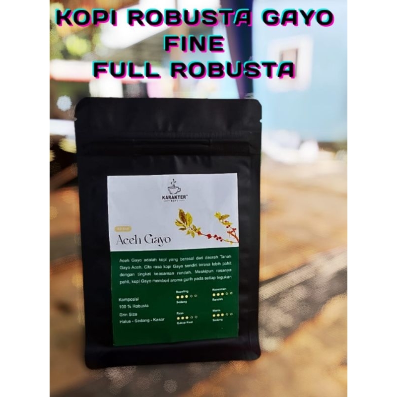 

KOPI ACEH GAYO,Kopi Robusta Gayo. Fine Robusta