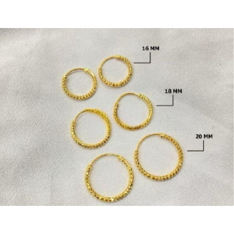 anting titanium wanita dewasa anti karat anti luntur