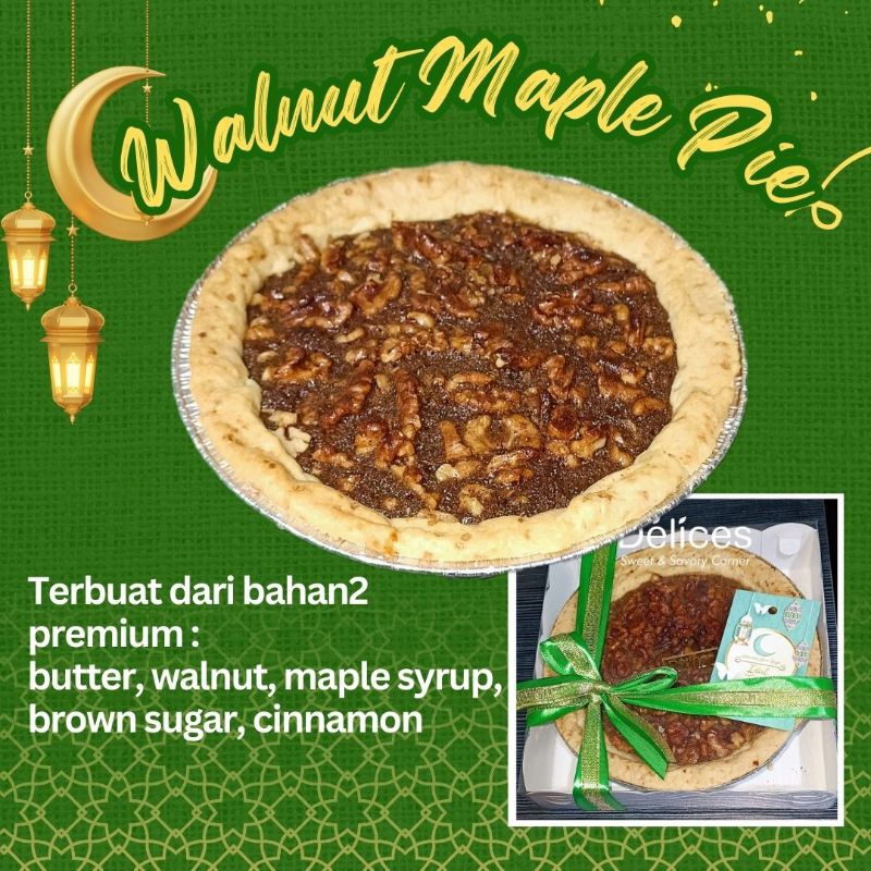 

Walnut Maple Pie