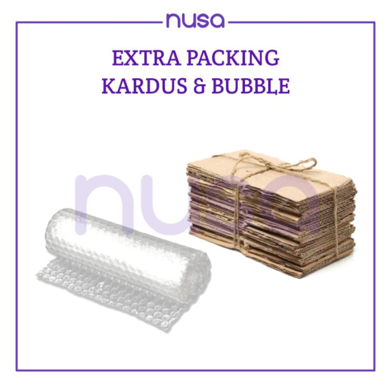 

Ekstra Tambahan Packing Kardus (Extra Safety Packing)