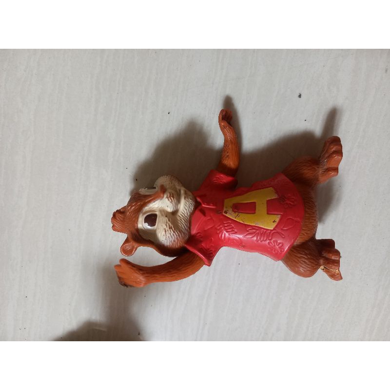 happy meal alvin and the chipmunks second preloved action figure toys tupai